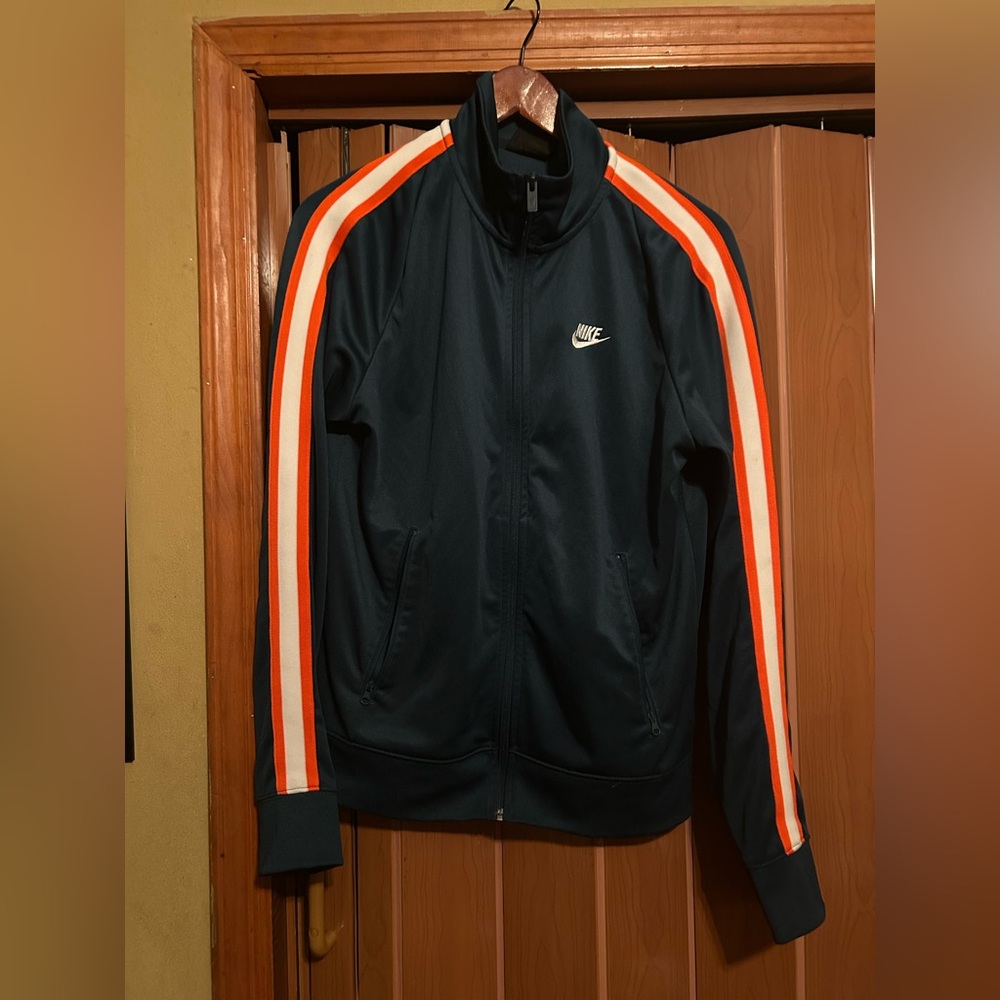Nike blue & orange tracksuit size smalll. Unisex